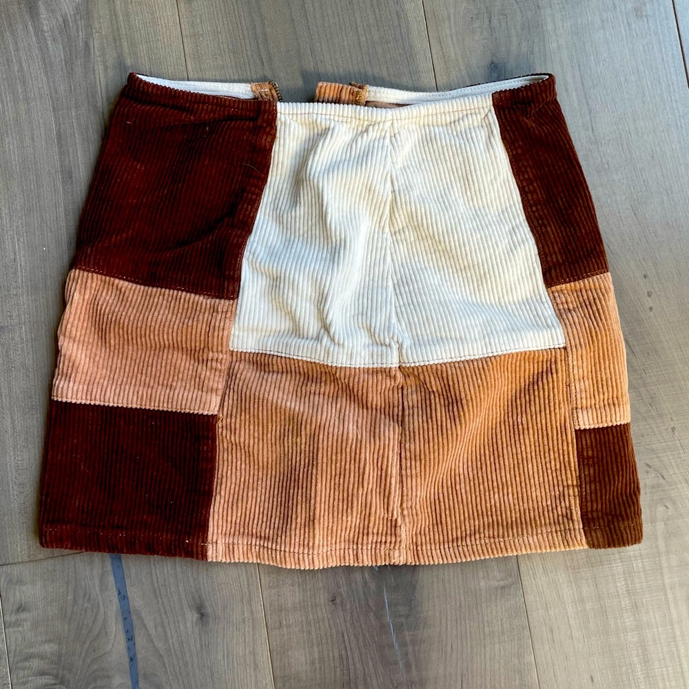 Corduroy Jean Skirt